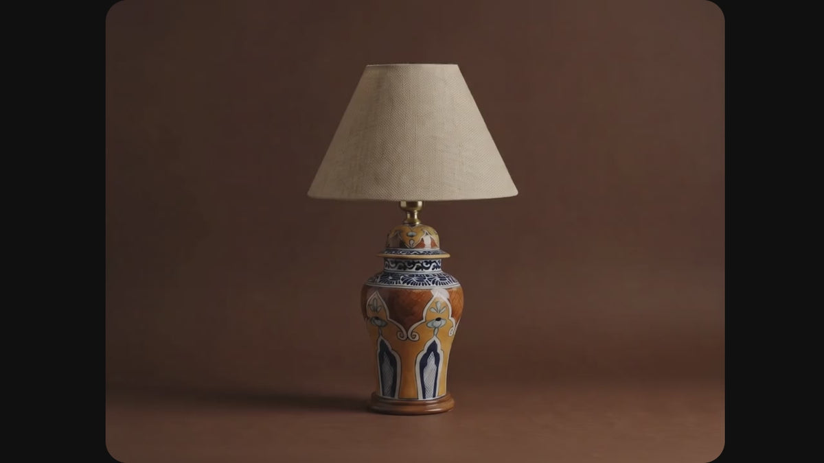 Citadel: Lámpara de Talavera Hecha a Mano